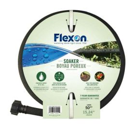 Flexon Weep And Soaker Hose All Rubber 50' 1/2"